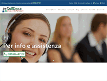 Tablet Screenshot of colfdoc.it